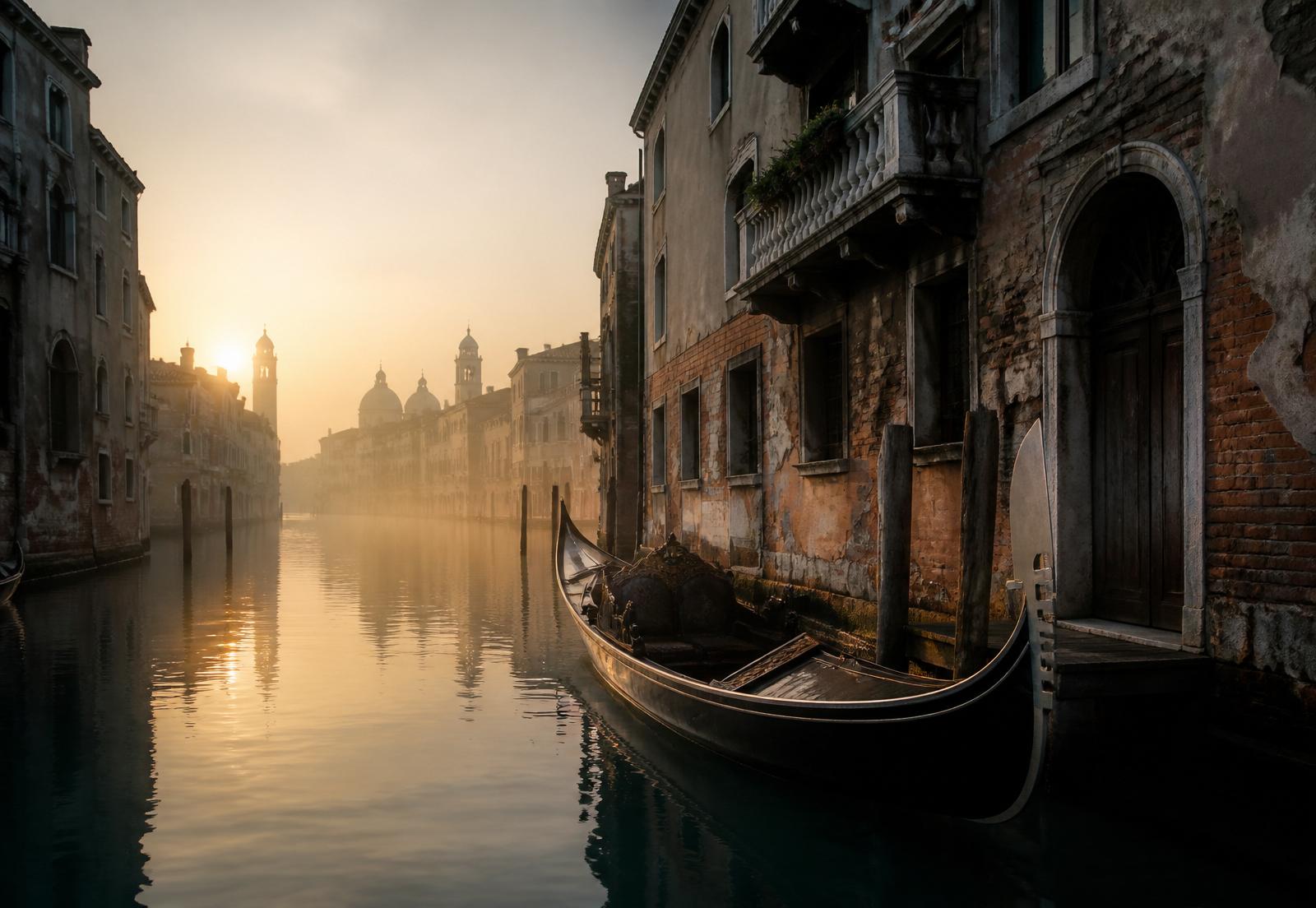 A quiet Venetian canal